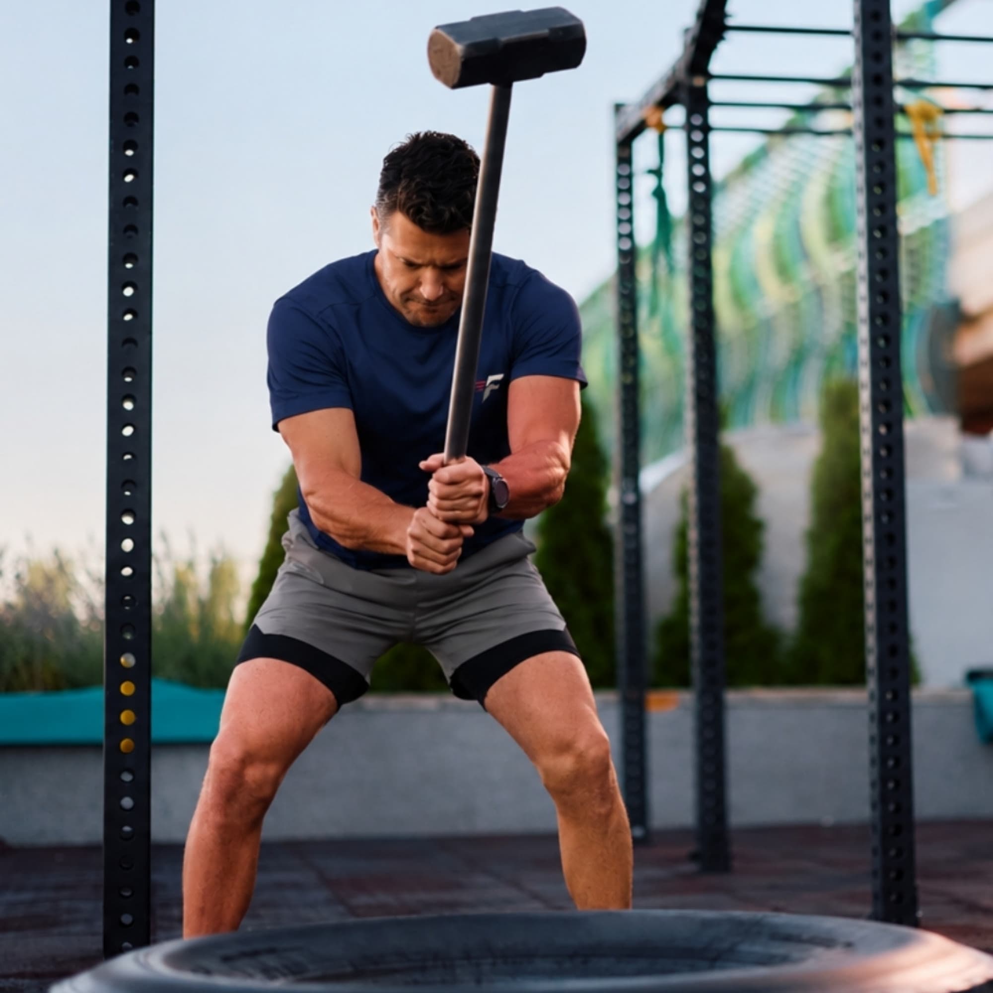 Frontlines performance apparel worn during outdoor training