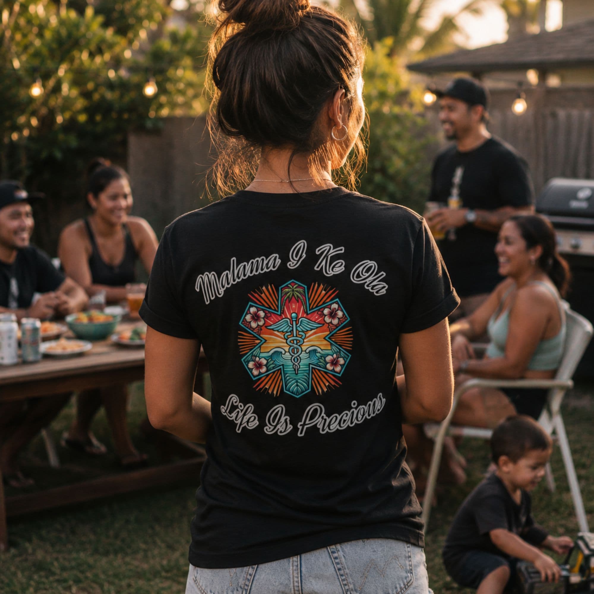 Mālama I Ke Ola family gathering at home