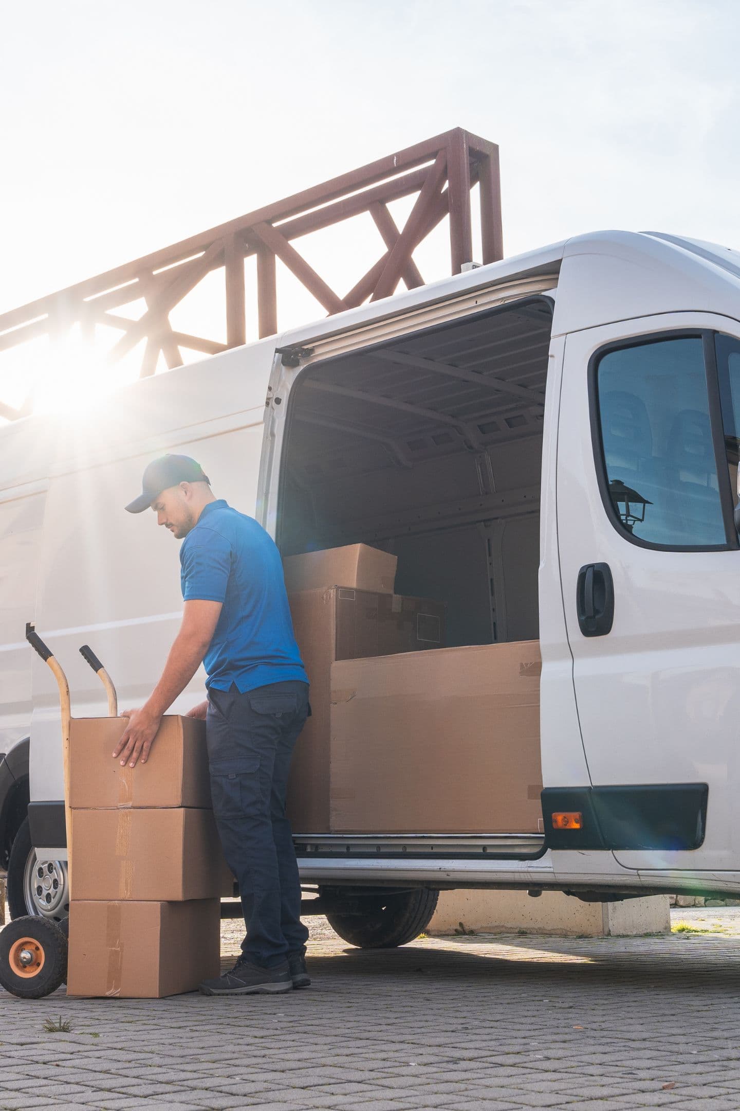 CBLUE Apparel shipping and delivery hero